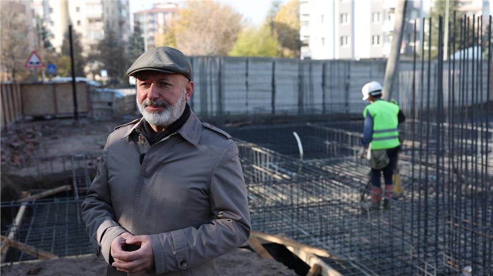 Erciyesevler'deki 7 hekimli ASM'nin temeli atıldı