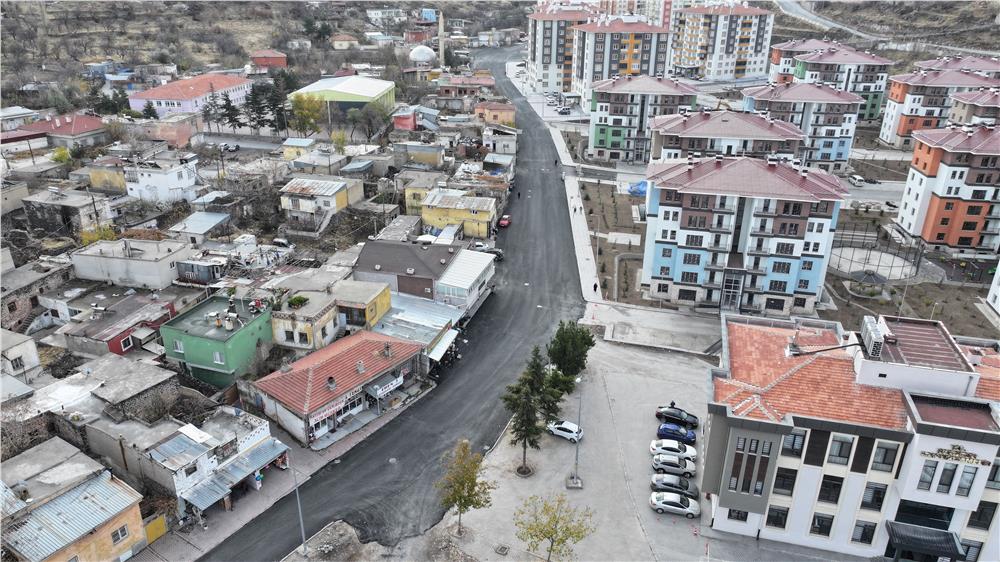 Hacılar Aşağı Mahalle yeni bir çehreye kavuştu