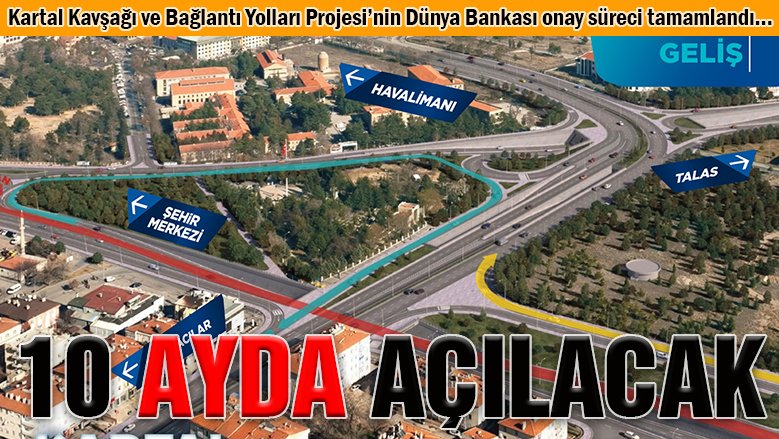 Kartal Kavşağı 10 ayda tamamlanacak