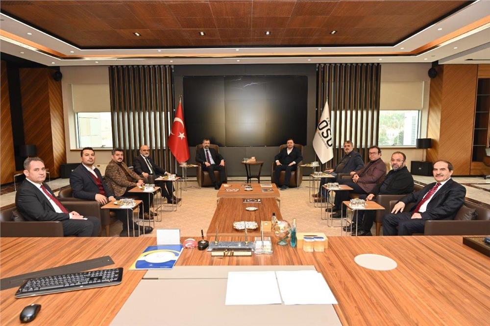 Kayseri OSB yönetimi Çek Büyükelçi Stephanec'i ağırladı