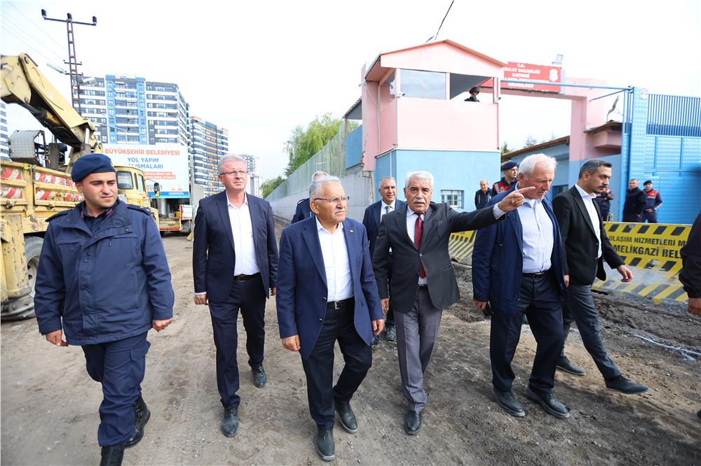 Kayseri'de Kartal Kavşağı'na alternatif yollar açılıyor