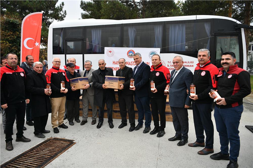 Kayseri'de yerel yönetim besicinin yanında