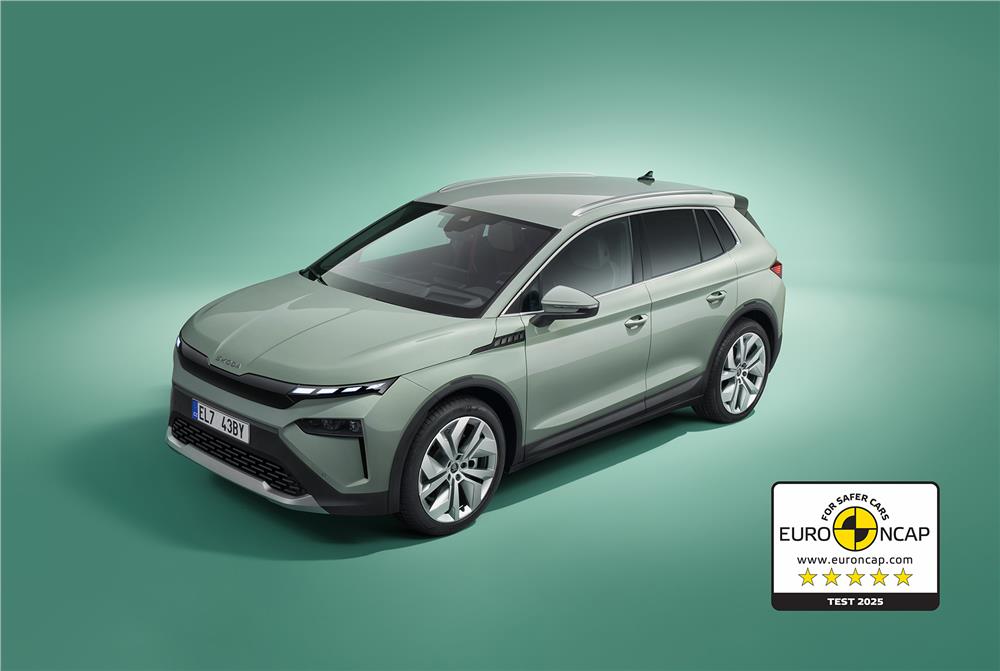 Škoda Elroq, Euro NCAP'ten  5 yıldız aldı