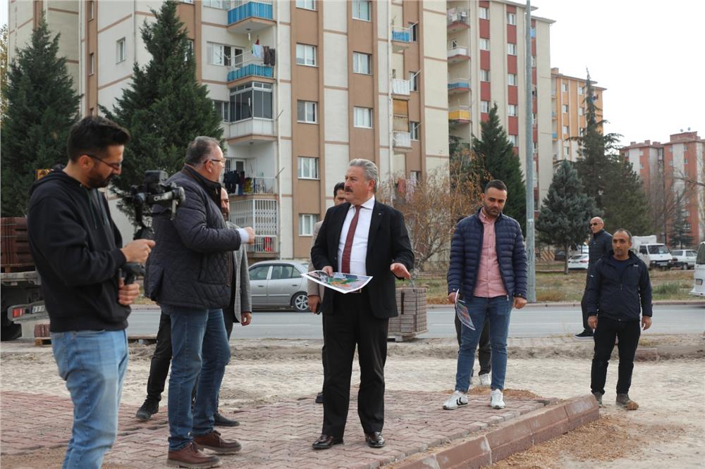 Melikgazi Belediyesi 30 Ağustos'a yeni park kazandırıyor