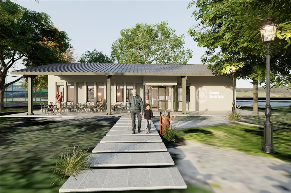 Melikgazi Belediyesi'nden iki mahalleye sosyal tesis