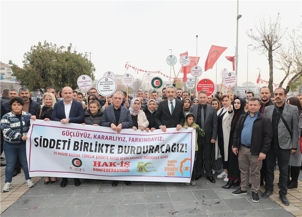 Navruz: HAK-İŞ olarak şiddetin her türlüsüyle mücadelemiz sürecek