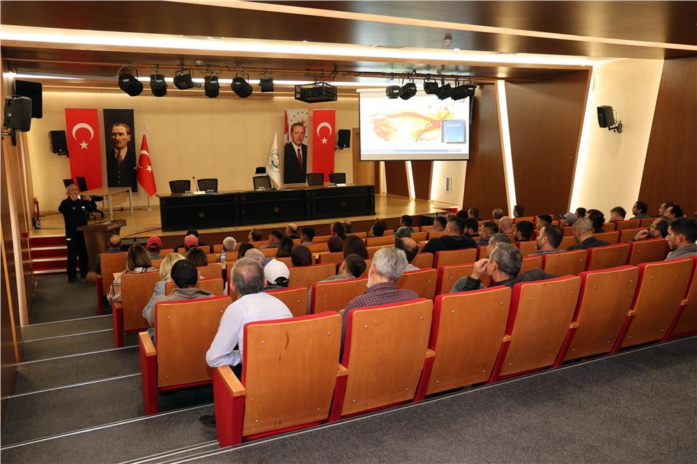 Talas Belediyesi personeline AFAD eğitimi