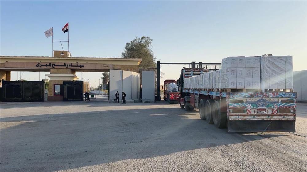 Türk Kızılay'ın iyilik gemisi yardımları Gazze'de