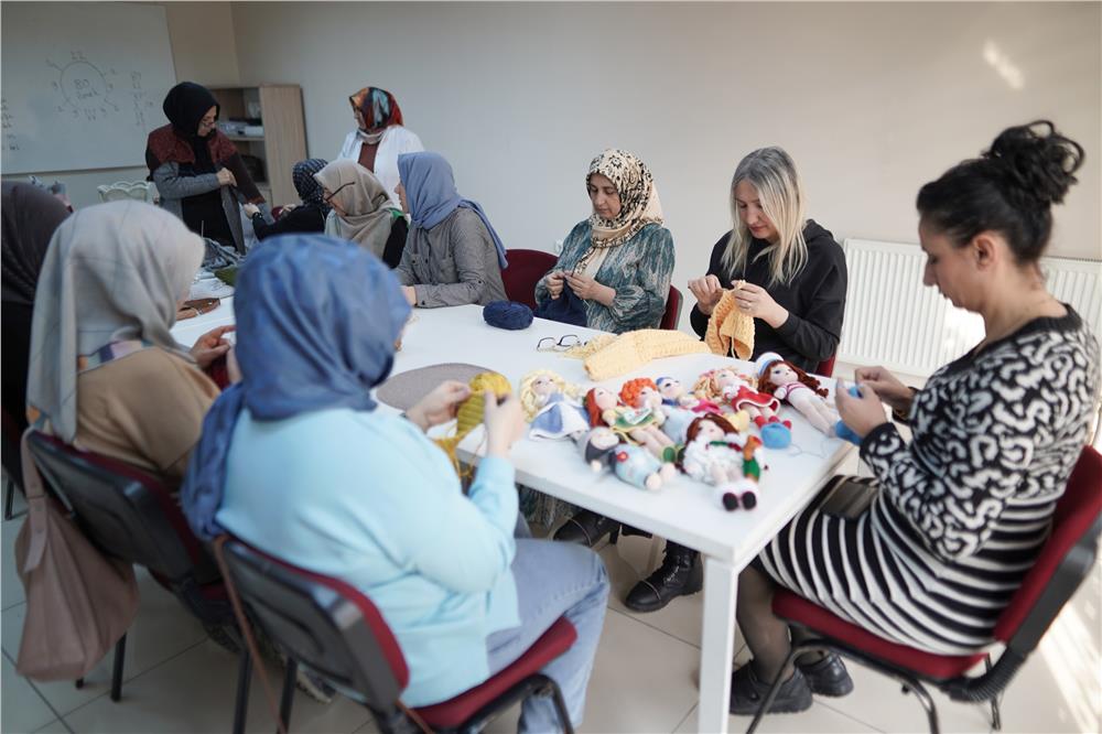 Atölye Melikgazi binlerce kursiyere hizmet veriyor