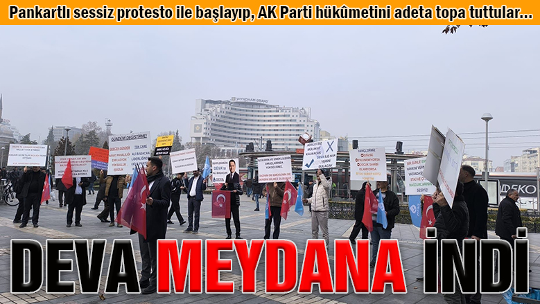 DEVA Partisi çözüm önerileriyle Meydan'a çıktı