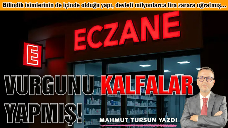Eczanelerdeki reçete vurgunu sessizliği!