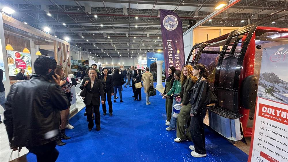 Erciyes, TTI İzmer'de ilgi odağı oldu