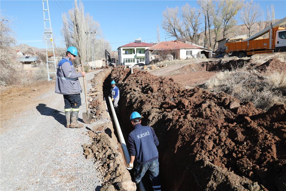 KASKİ'den Pınarbaşı'na 45 milyon liralık yatırım