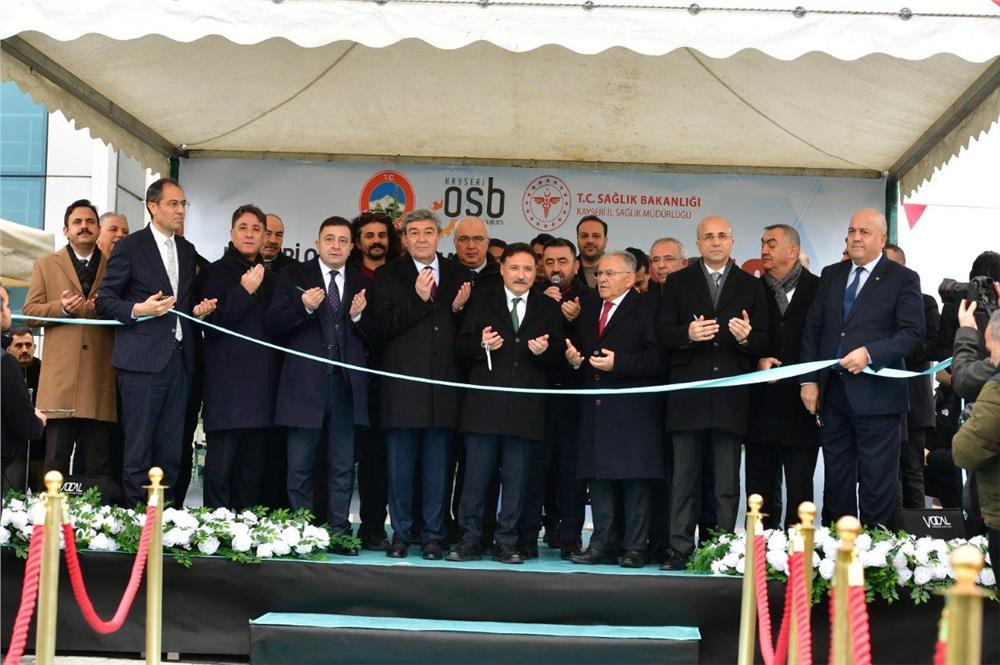 Kayseri OSB Sağlık Merkezi törenle hizmete açıldı