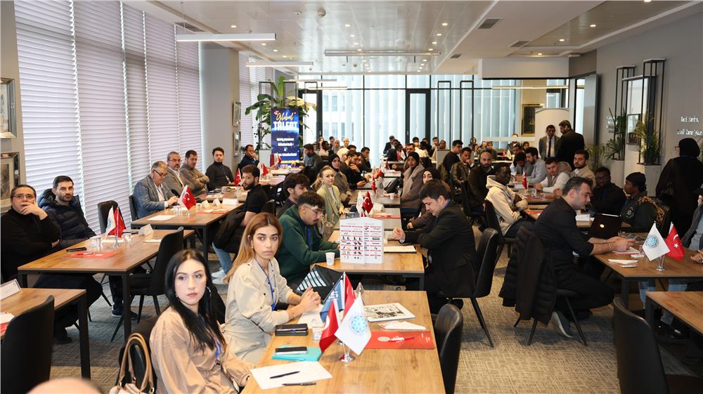 Kayseri'de uluslararası öğrenciler ile firmalar bir araya getirildi