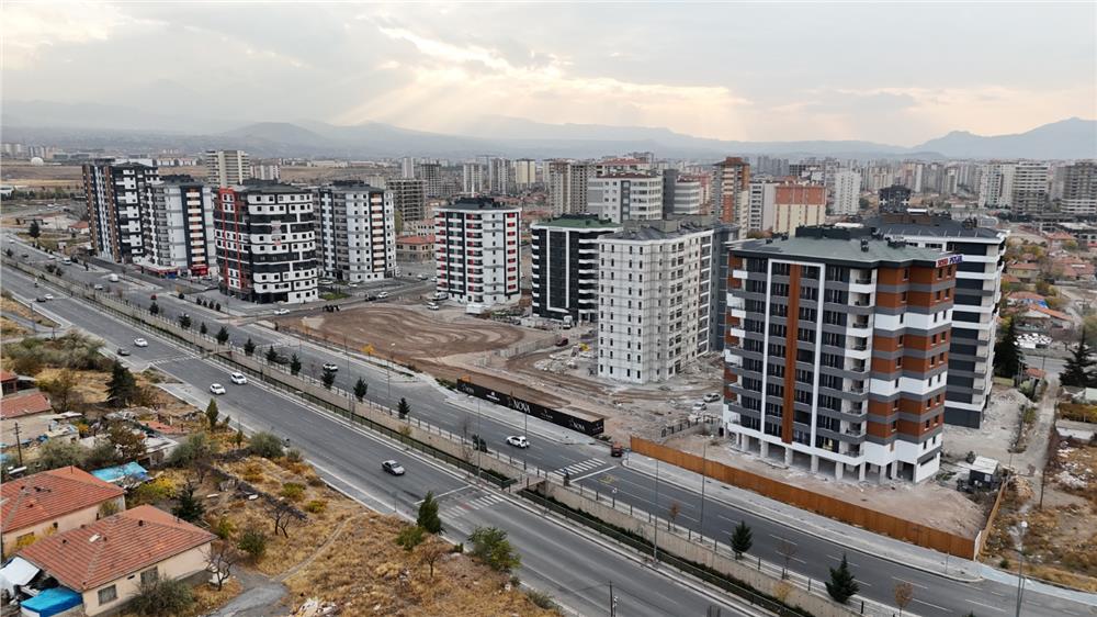 Melikgazi ilçesi kentsel dönüşümle büyüyor