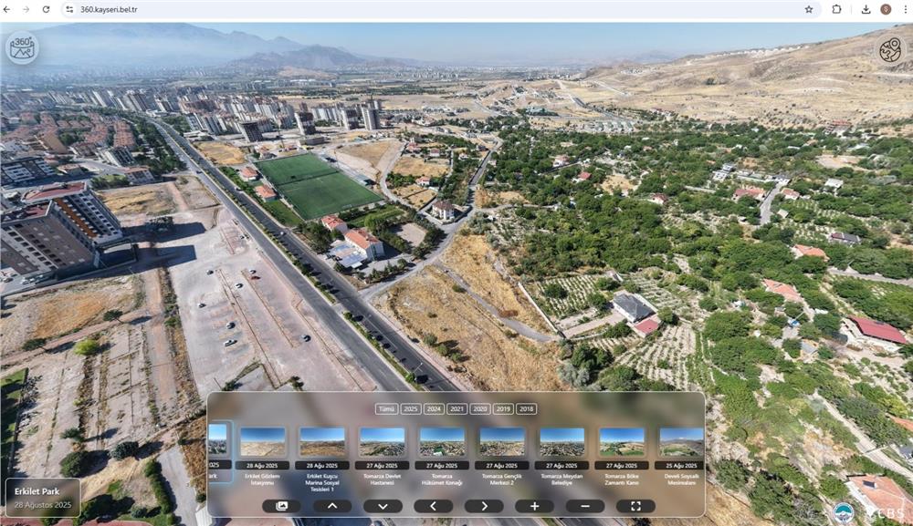 Şehir dijital ortama taşındı: 360° Kayseri yayına girdi