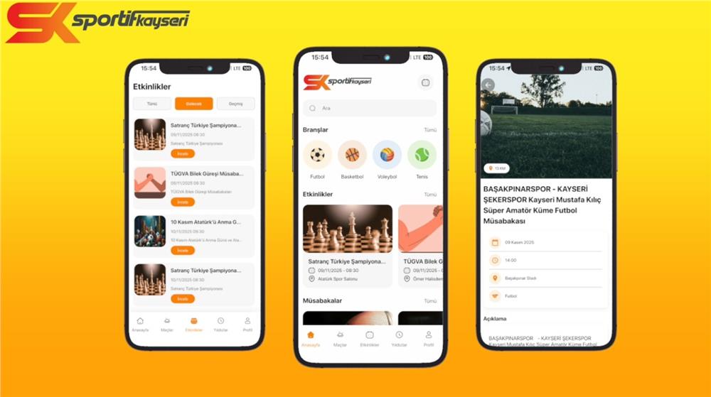 Sportif Kayseri sporun dijital adresi oldu