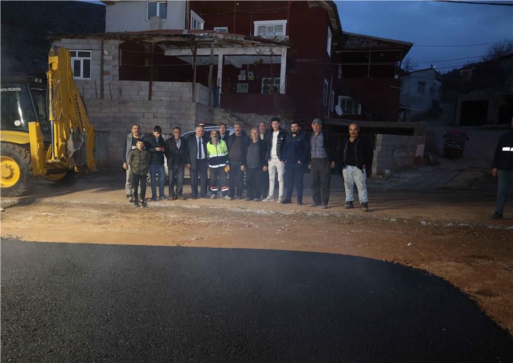 Yahyalı'da bir mahalle daha asfalta kavuştu