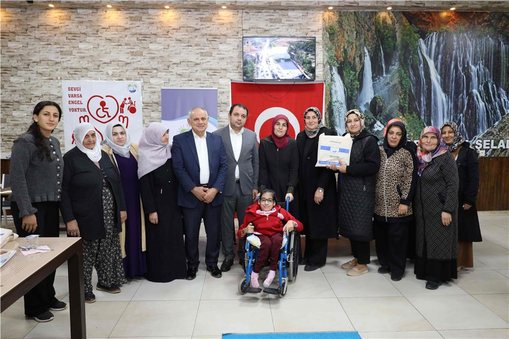 Yahyalı'da yaşayan engelli vatandaşlar unutulmadı