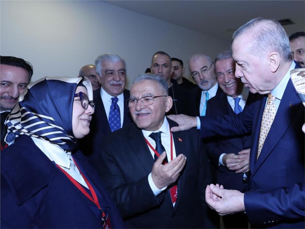 Başkan Büyükkılıç, Cumhurbaşkanı Erdoğan ile görüştü