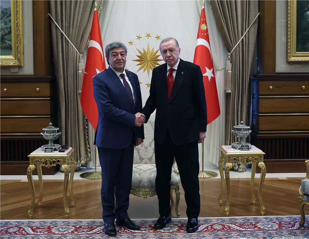 Dursun Ataş'tan, Cumhurbaşkanı Erdoğan'a ziyaret