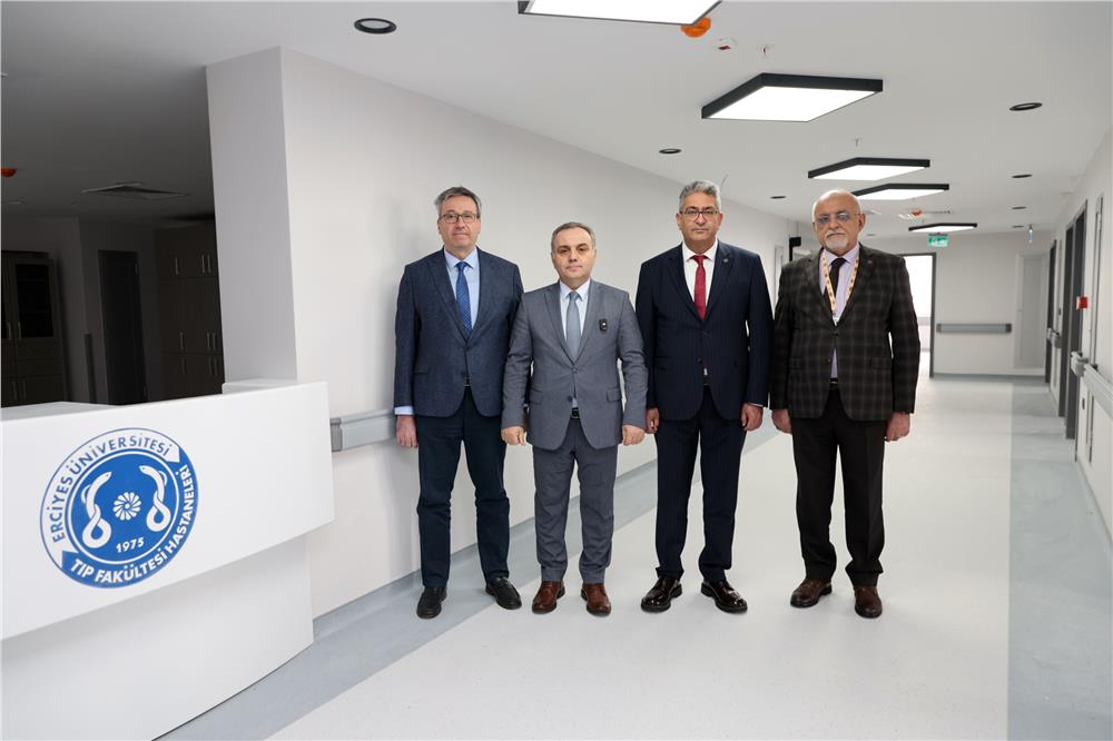 ERÜ Hastaneleri’nde yenileme çalışmaları devam ediyor