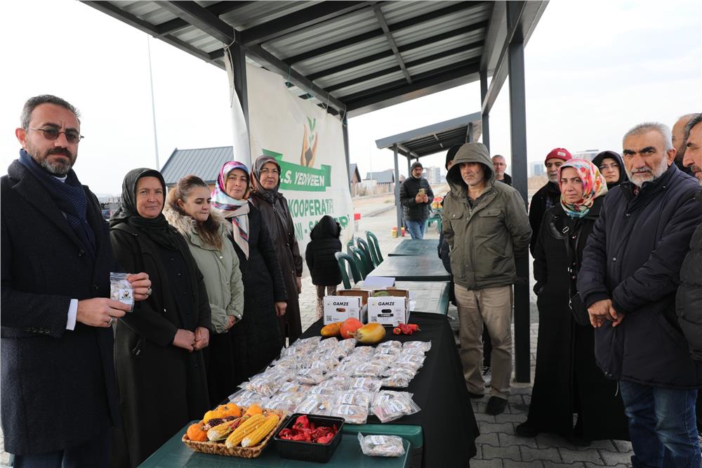 Kocasinan Belediyesi'nden yerli ve millî tarıma ata tohumu desteği