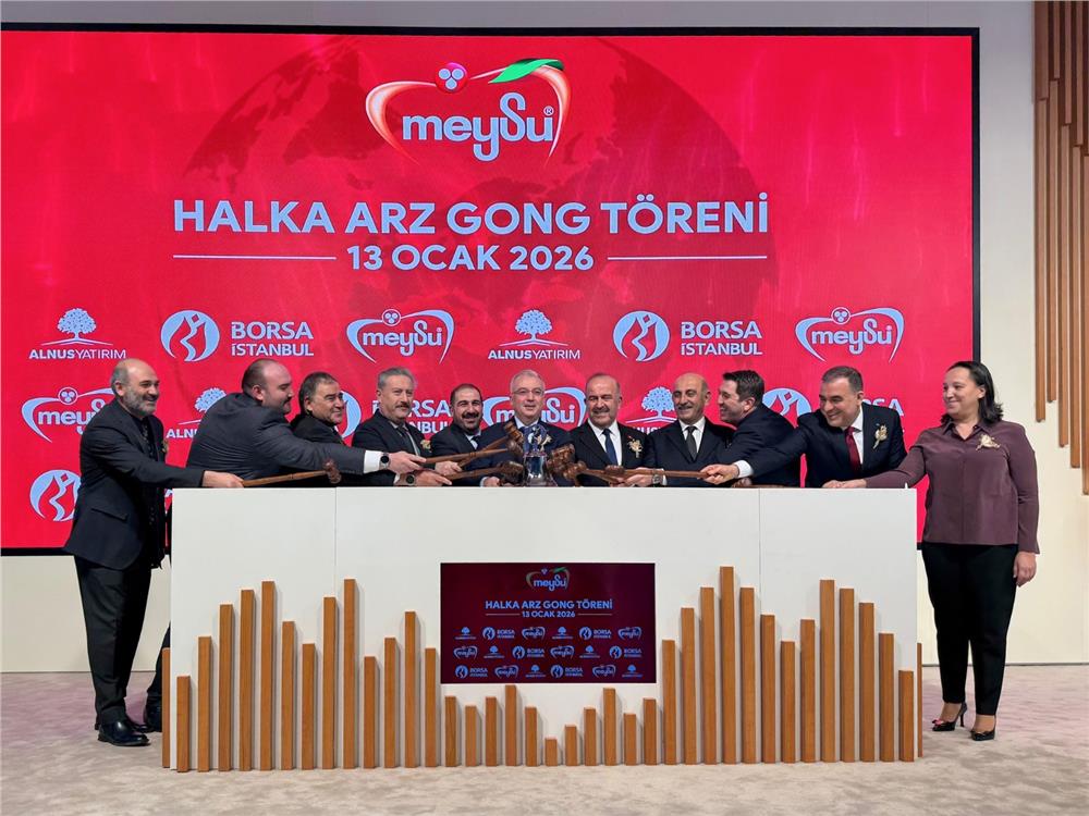 Meysu Gıda, borsadaki ilk gününde tavan yaptı