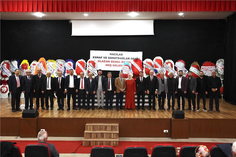 Özdoğan: Esnafımız, Hacılar'ımızın temel direğidir