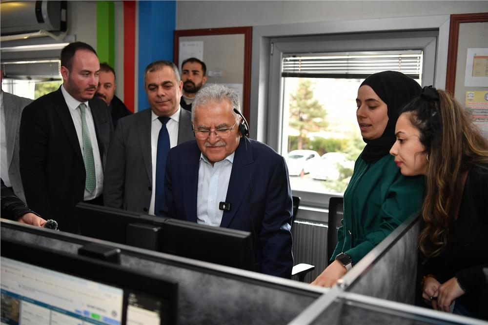 Başkan Büyükkılıç, "KASKİ 185 buyurun" dedi