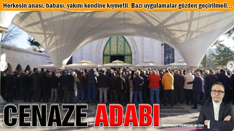 Cami ve cenaze adabı