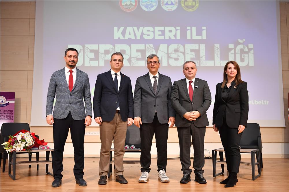 Kayseri İli Depremselliği programı düzenlendi
