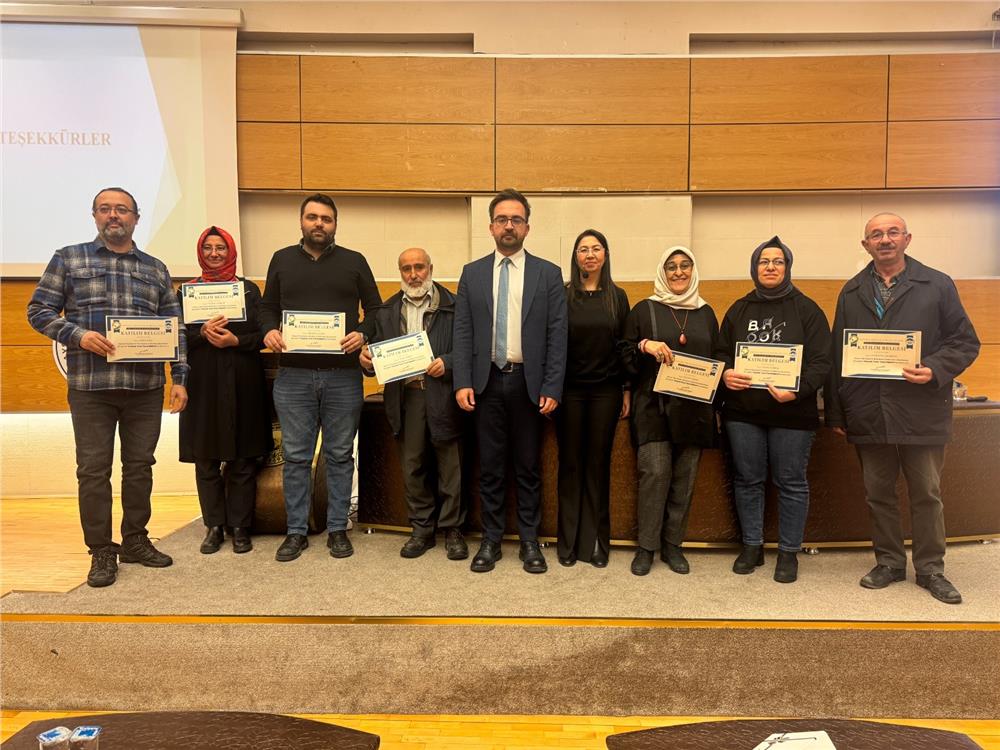 Kayseri'deki organik tarım eğitimi sonuçlandı