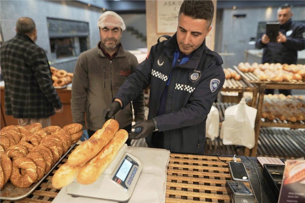 Melikgazi Belediyesi'nden fırınlara Ramazan denetimi