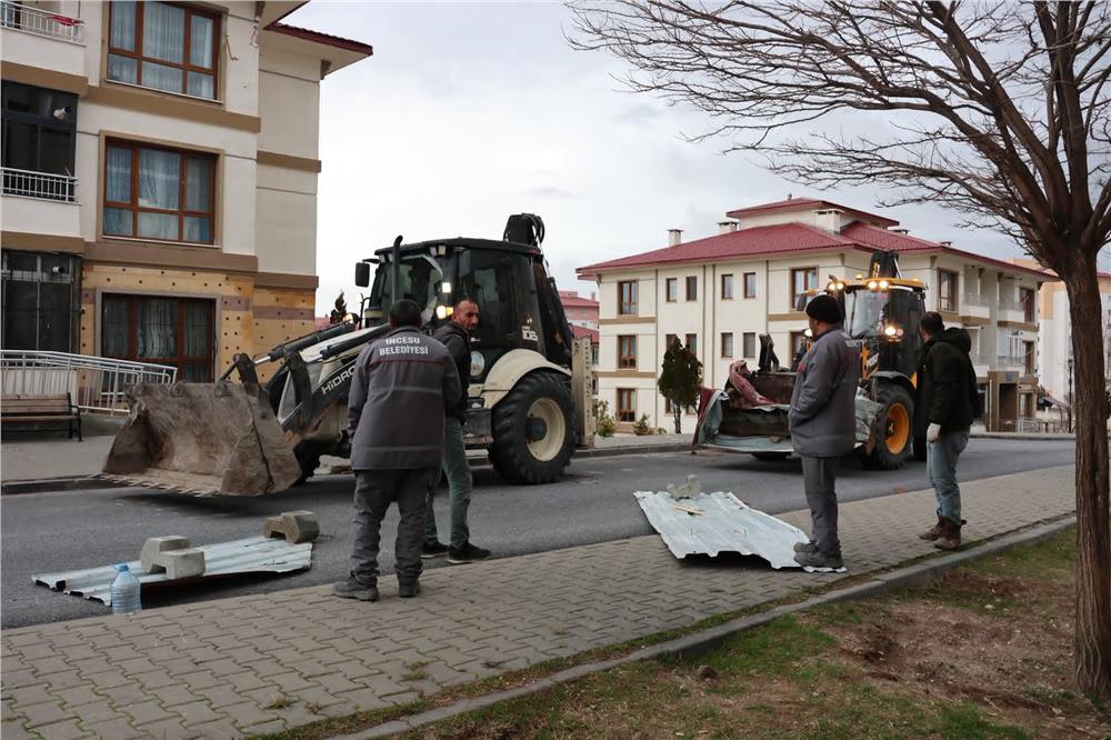 Şiddetli rüzgâr İncesu