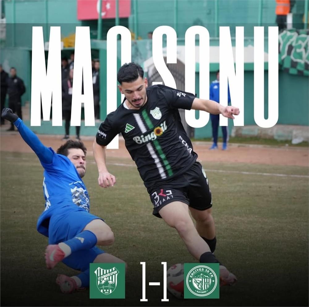 12 Bingölspor-Kayseri Erciyes38 FK: 1-1