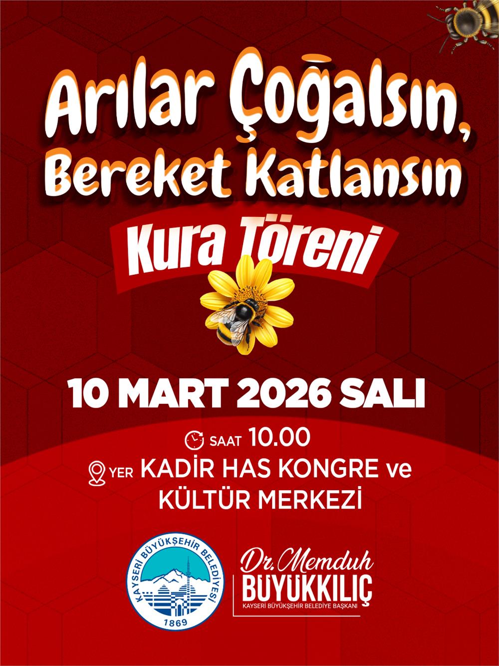 Arılar Çoğalsın, Bereket Katlansın projesinde kura heyecanı