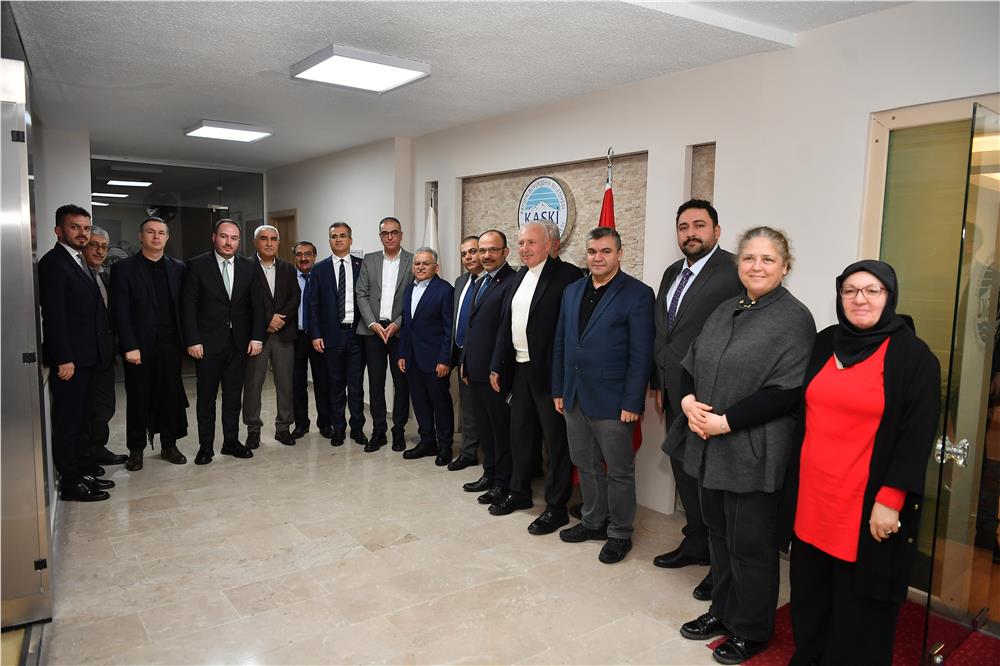 Başkan Büyükkılıç'tan KASKİ 2026 yılı yol haritası zirvesi