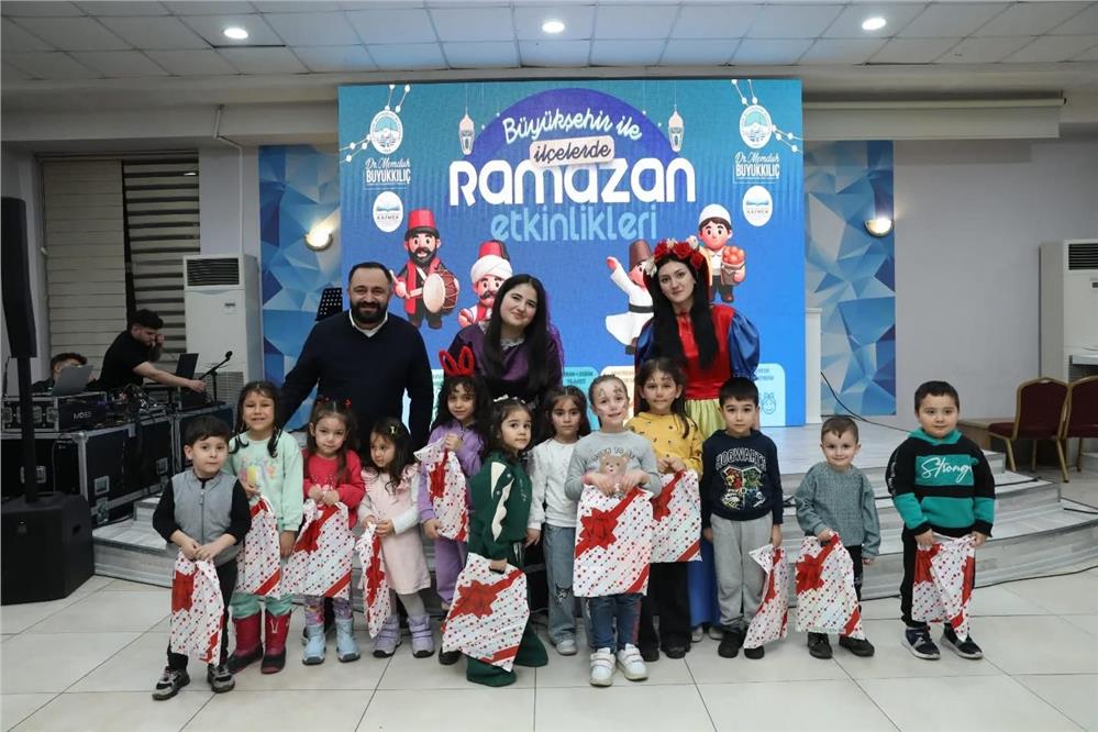 Hacılar'da etkinliklerle Ramazan sevinci yaşandı