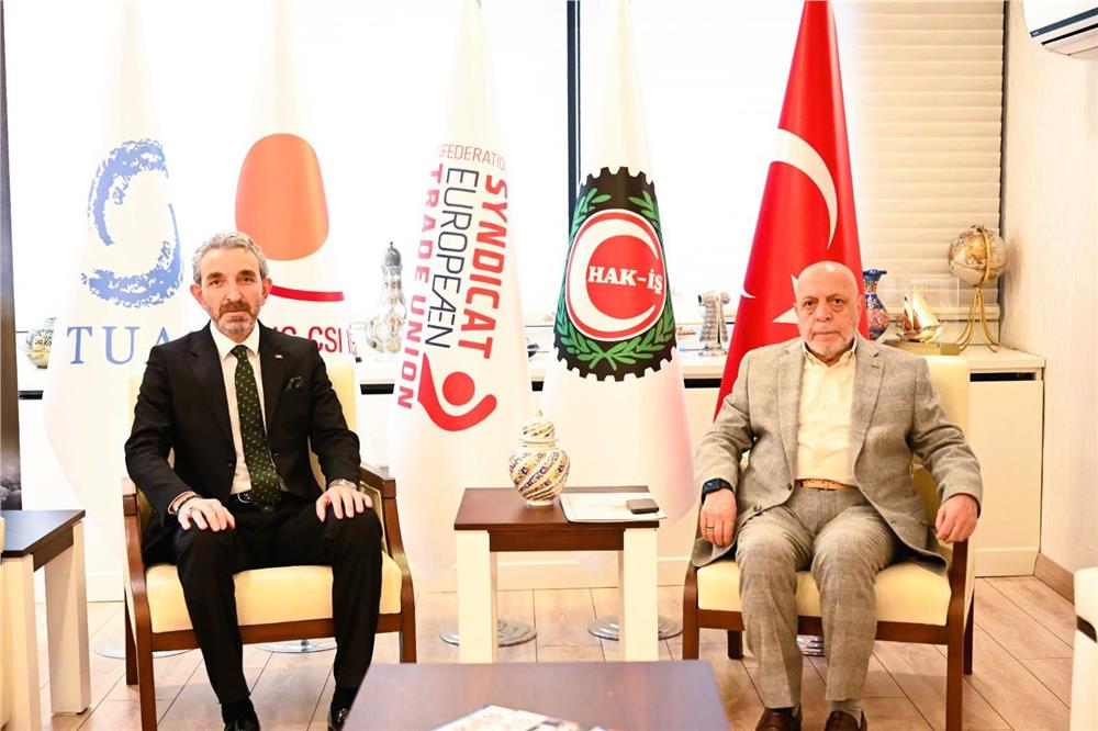 HAK-İŞ İl Başkanı Navruz’dan Genel Başkan Arslan’a Ziyaret