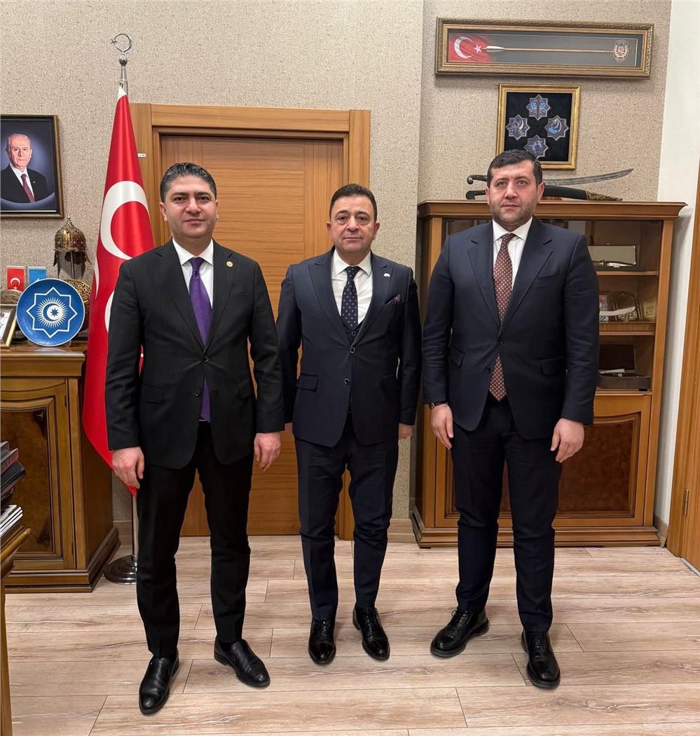 OSB Başkanı Yalçın'dan MHP'li Özdemir ve Ersoy'a ziyaret