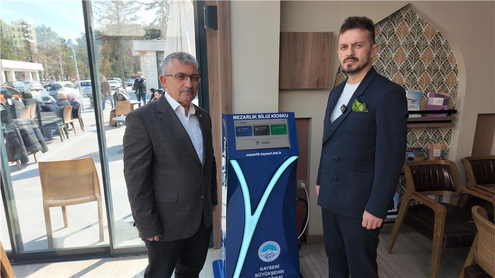 Kayseri'de Mezarlık Bilgi Sistemi hizmete girdi