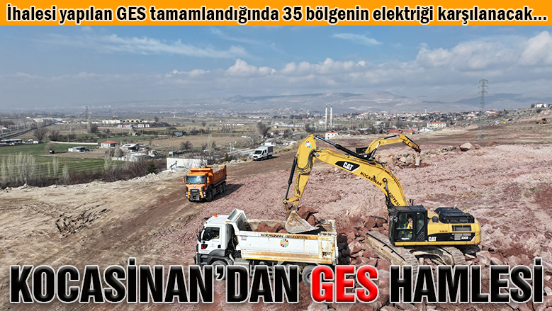 Kocasinan Belediyesi kendi elektriğini üretecek!