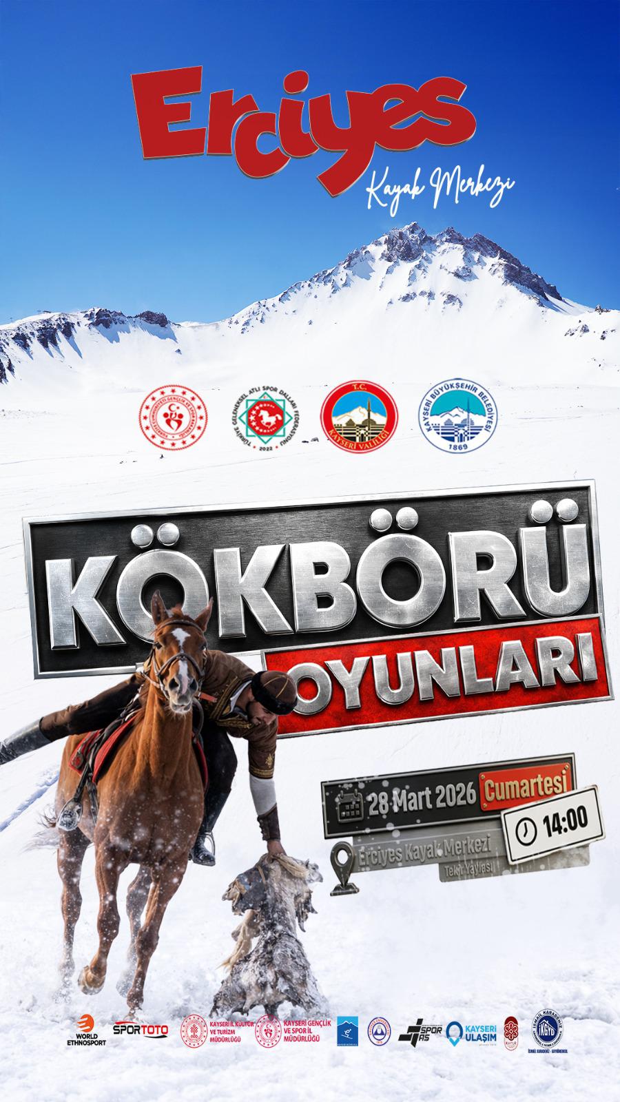 Kökbörü Oyunları Erciyes 2026 Türkiye'de ilk olacak!