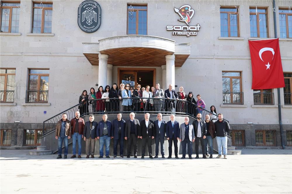Sanat Melikgazi Kayseri Kent Konseyi'ni ağırladı