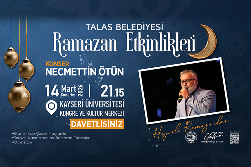 Talas'ın Ramazan etkinliklerinde son hafta heyecanı