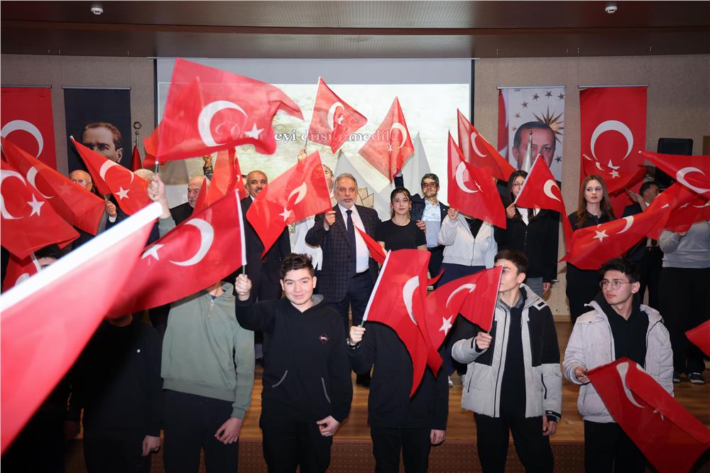 Talas'ta duygu dolu İstiklal Marşı ve Çanakkale Zaferi anma programı