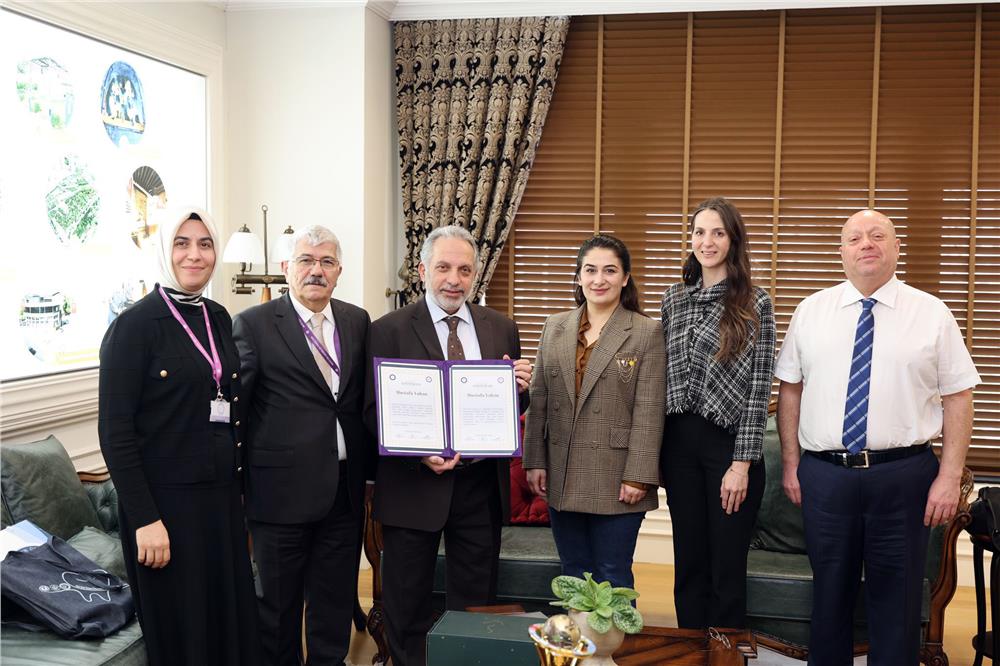 Talas'ta eğitim ve sağlık iş birliğine anlamlı ziyaret