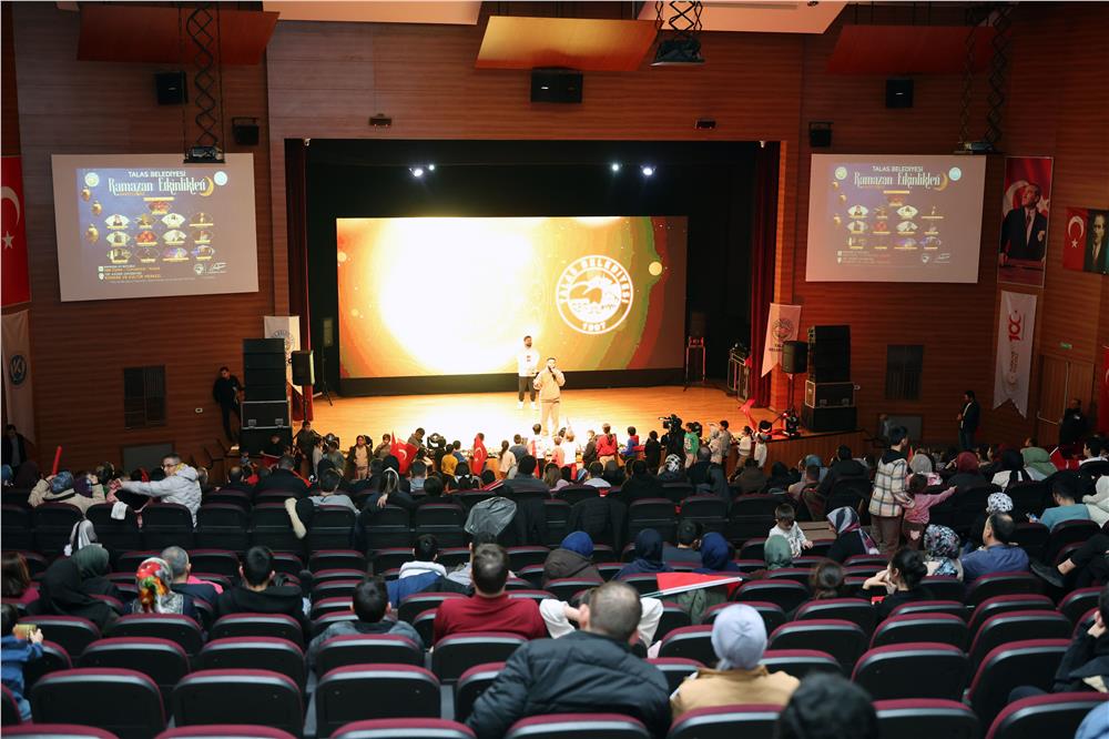 Talas'ta hafta sonu Ramazan coşkusu